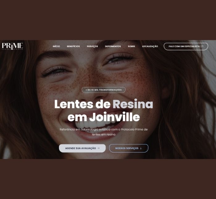 Imagem de pré-visualização do projeto de Landing Page